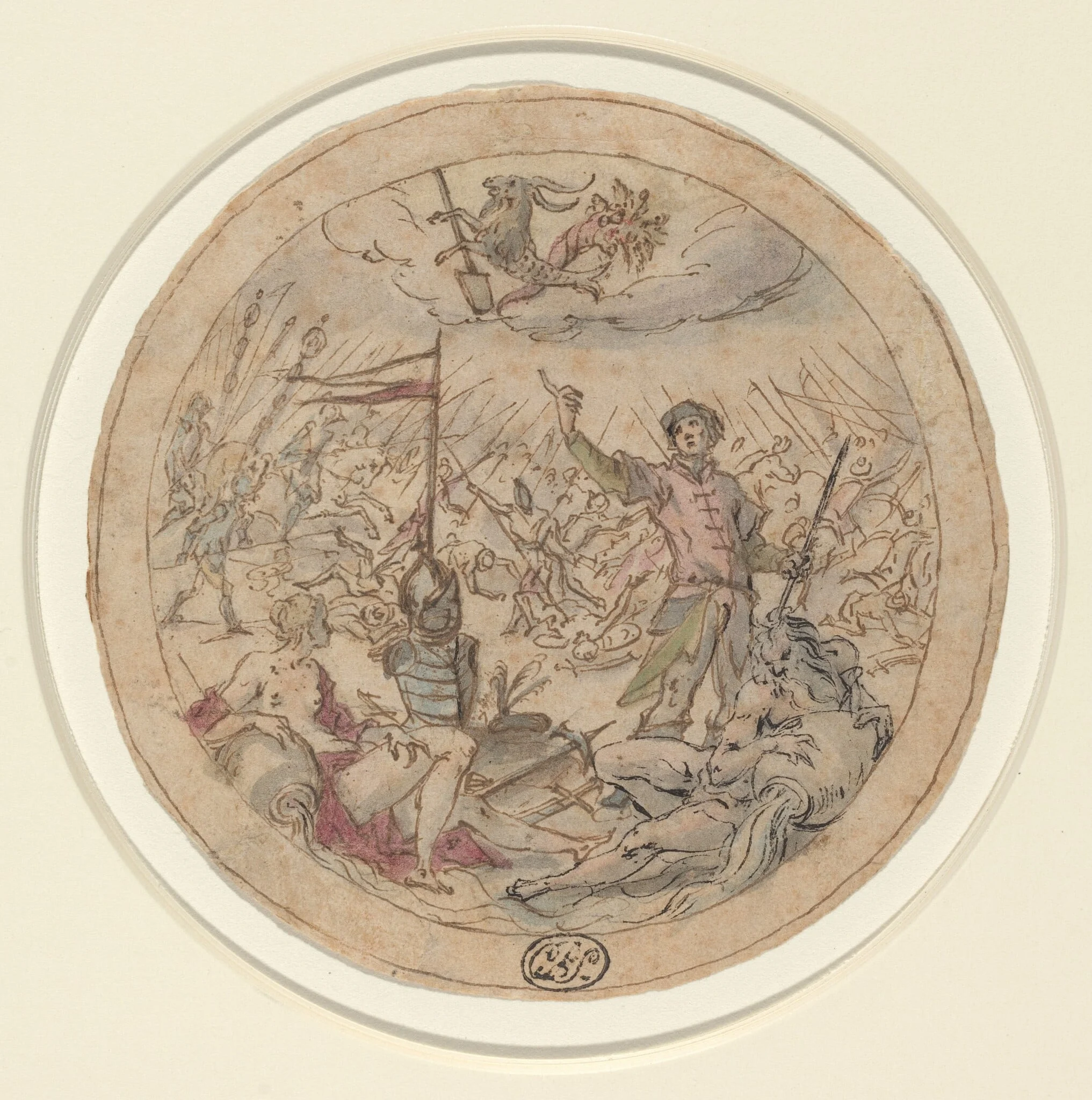 Allegory on the Turkish Wars, detail