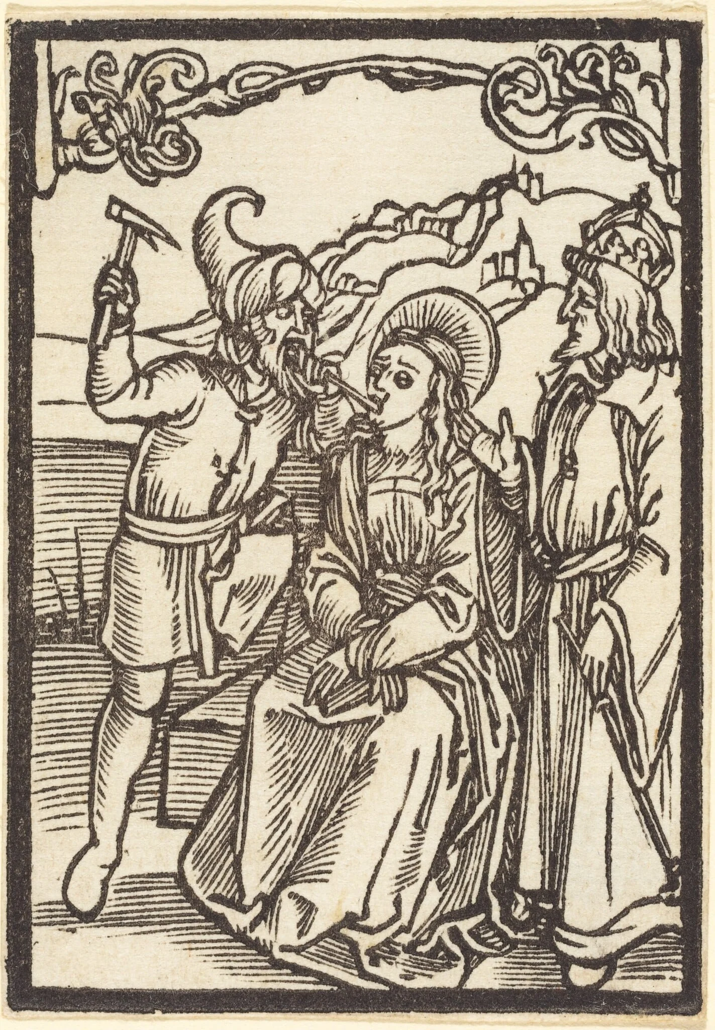 Saint Apollonia, detail