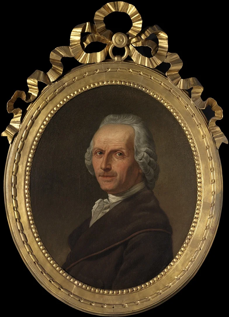 Portrait of Paul Josef de Cock, detail