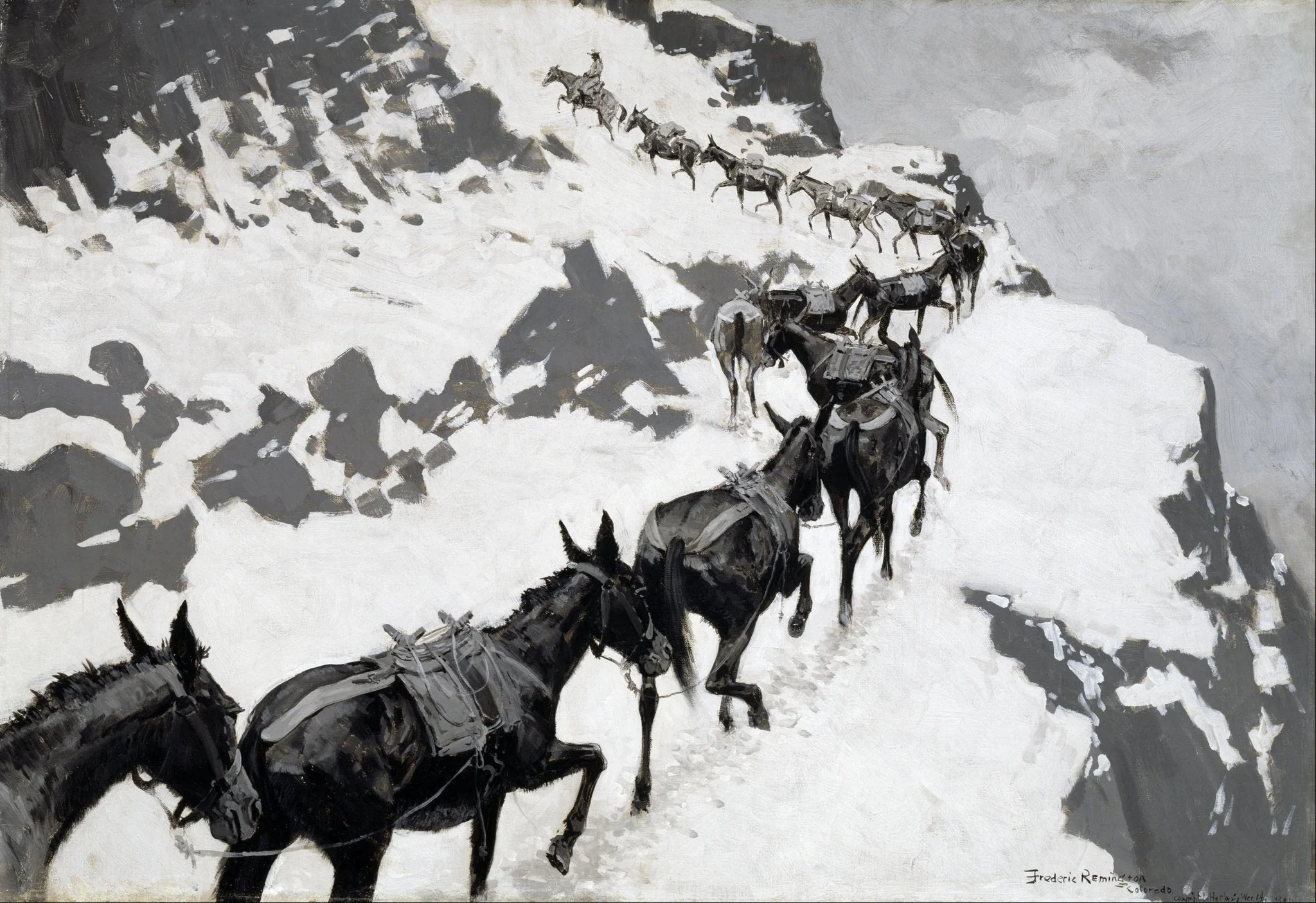 The Mule Pack, detail