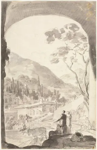 Cava Napoli, by Jean Honoré Fragonard, 1800