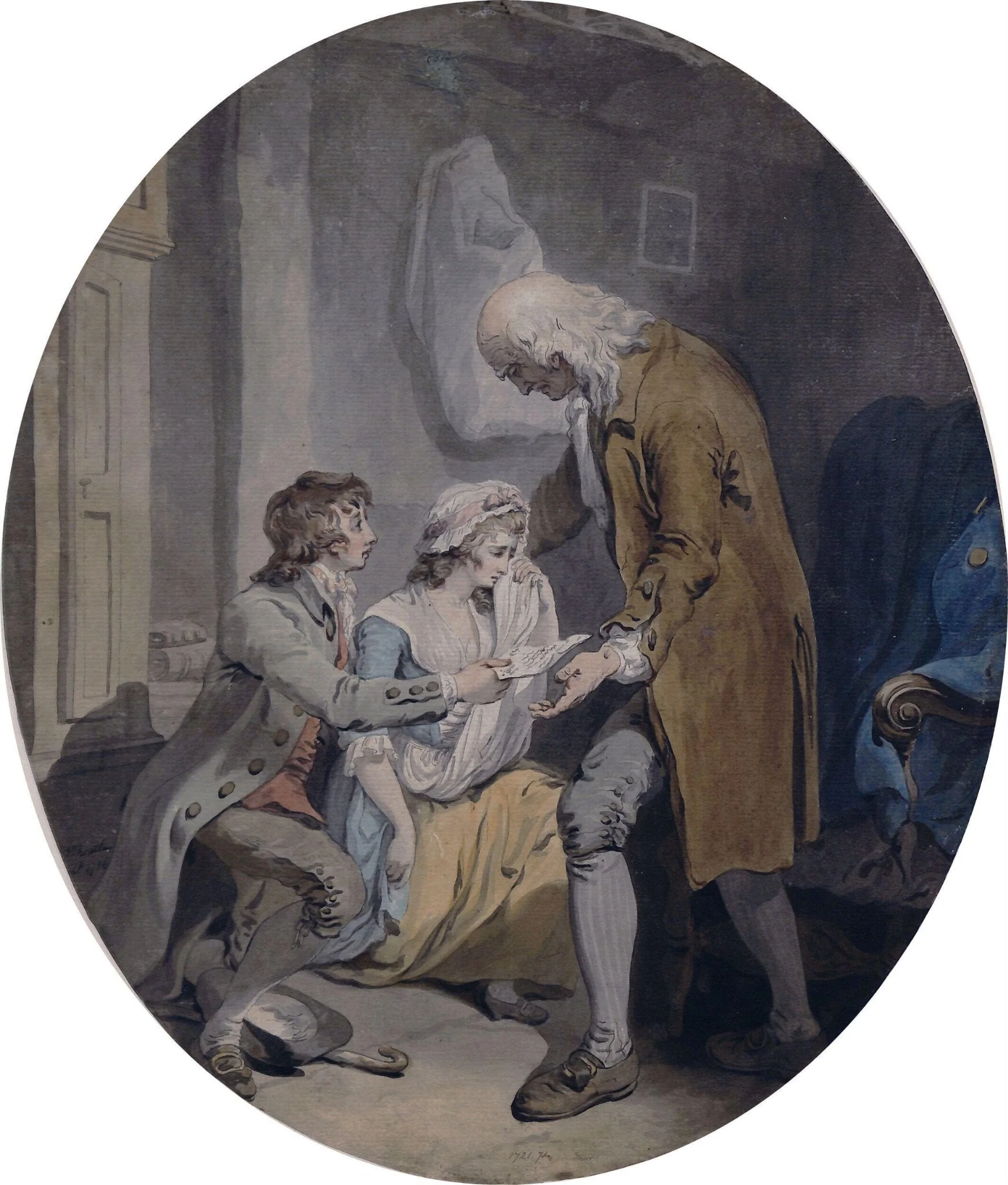 The Reconciliation, detail