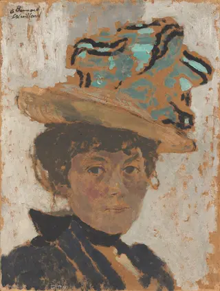 Madame Bonnard, by Édouard Vuillard, oil, 1898