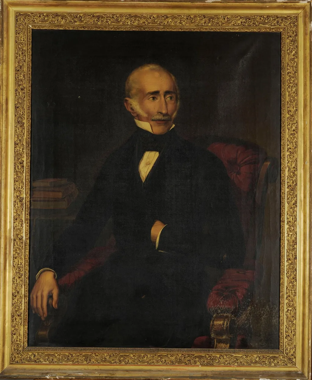 Προσωπογραφία του Ανδρέα Λουριώτη, by Tsokos Dionysios, unspecified, 1850