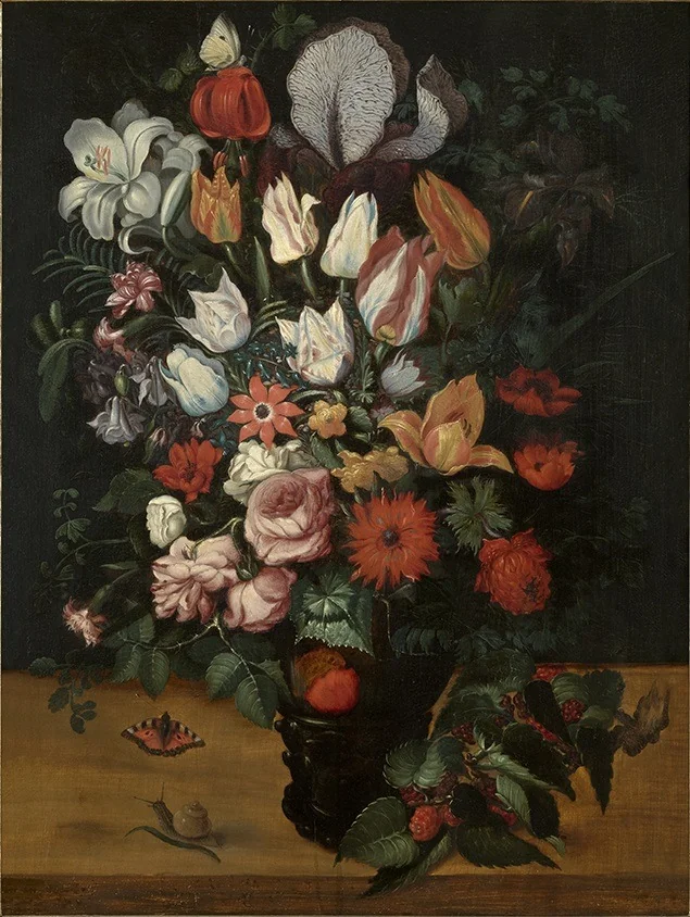 Bouquet of Flowers, detail