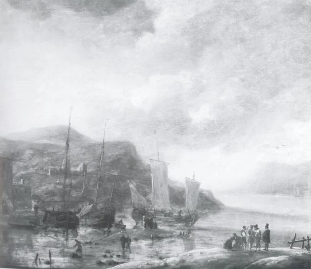 Harbour Scene, detail