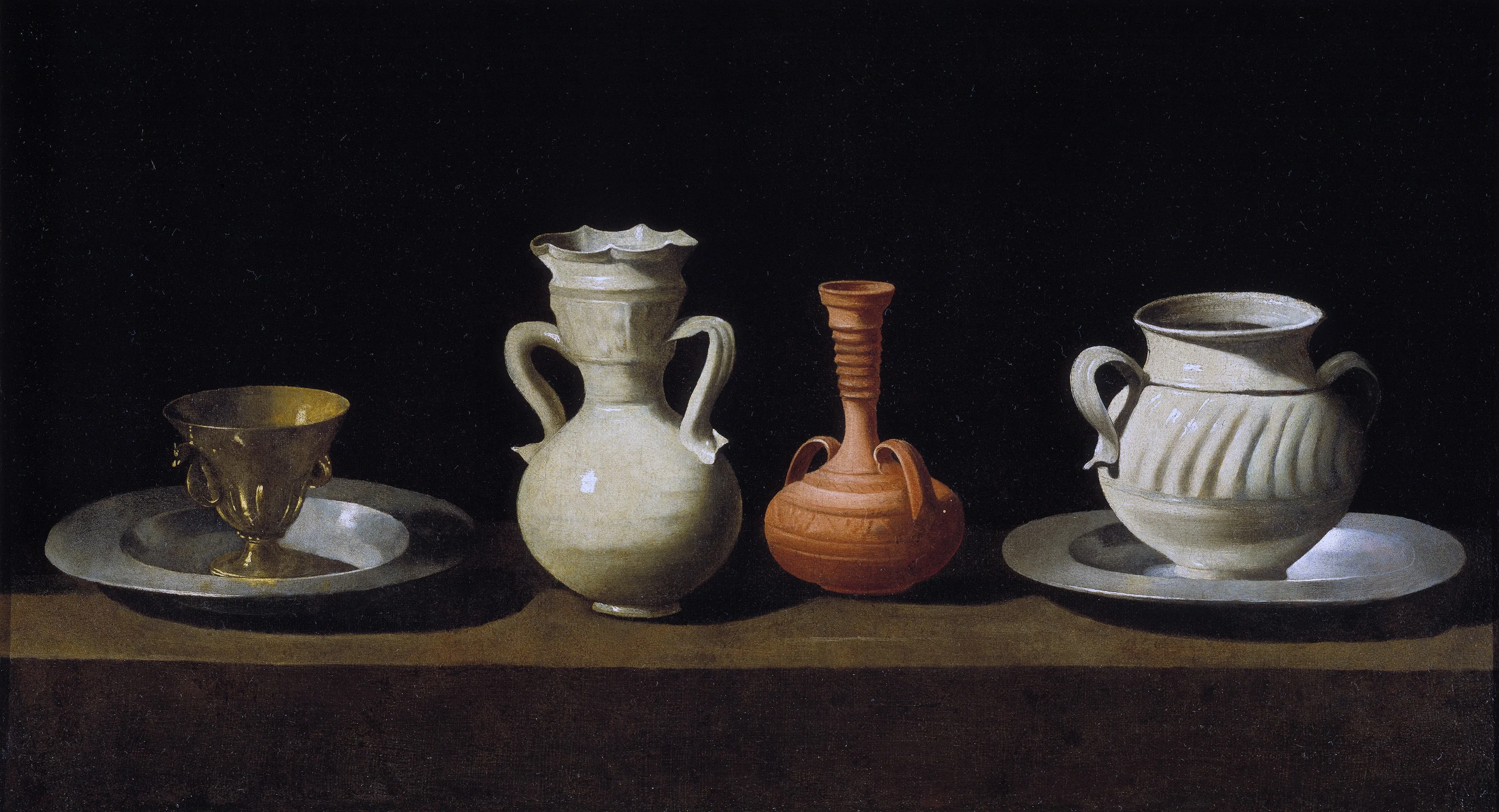 Still Life with Pots, detail