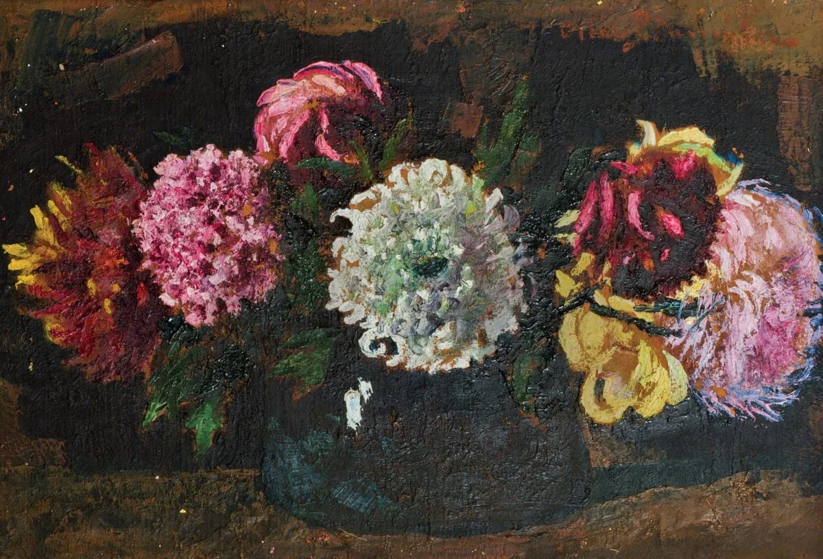 Crizanteme, detail