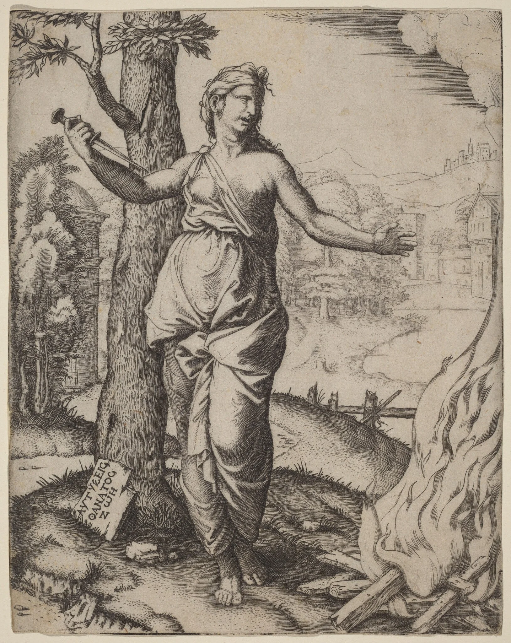 Dido, detail