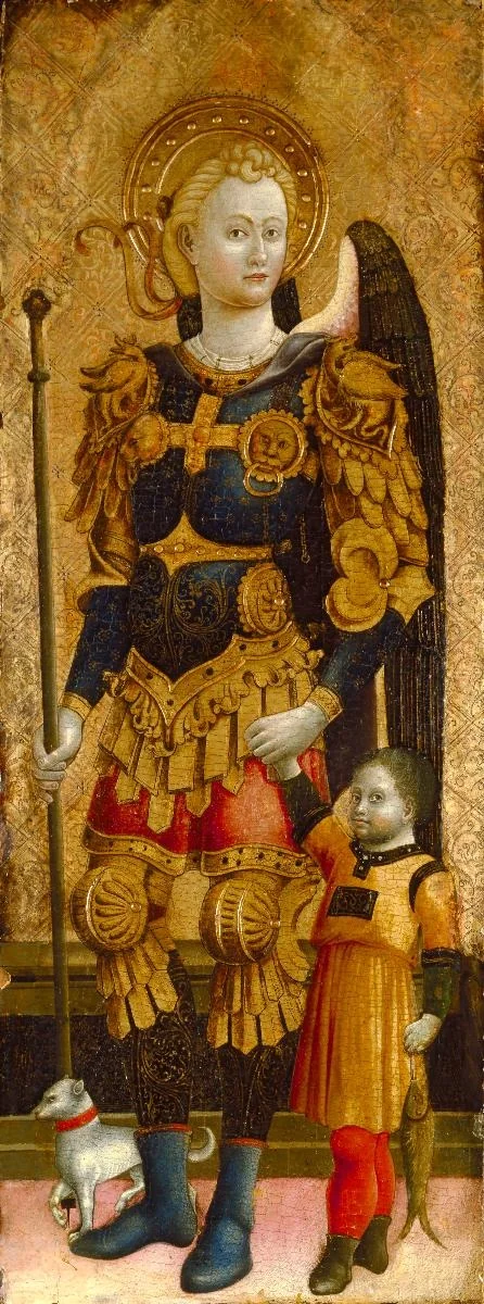 L'arcangelo Raffaele e Tobiolo, detail