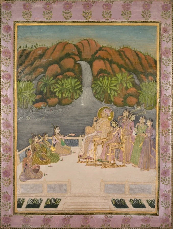 Portrait of Sardar Singh (Son of Savant Singh, 1730–68), detail