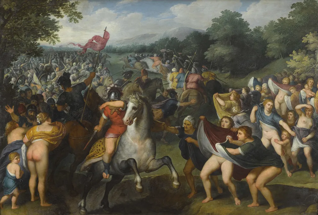 The Persian women, by Otto van Veen, oil, 1629