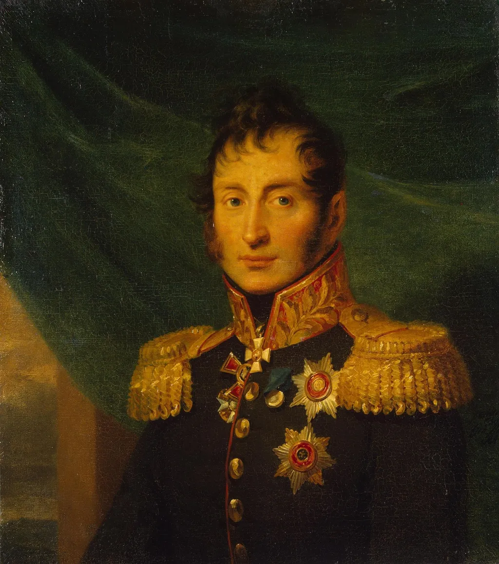 Portrait of Nikolai A. Tuchkov (1765-1812) (1st), by George Dawe, oil, 1822