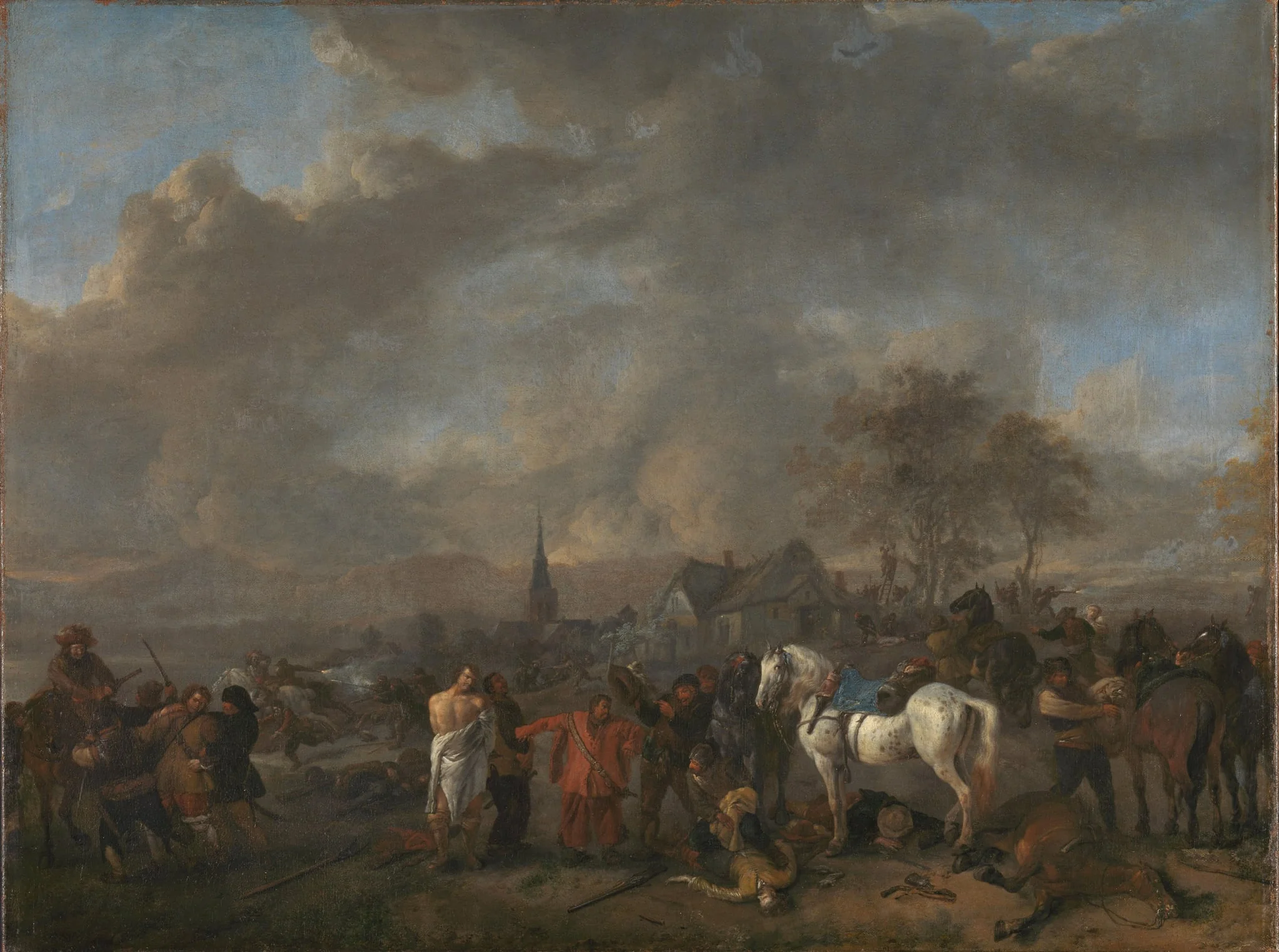 The Victory of the Peasants, detail