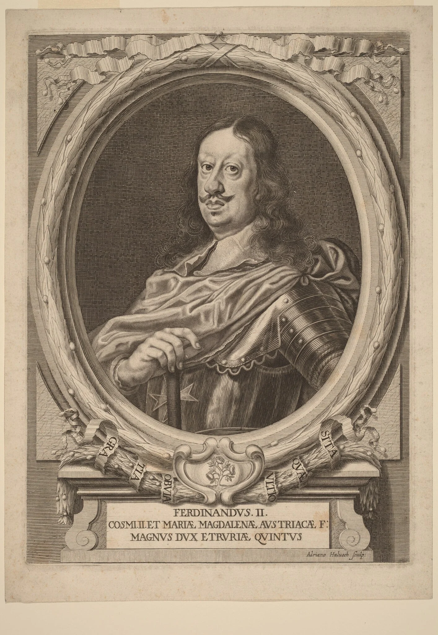 Ferdinando II, Grand Duke of Tuscany, detail