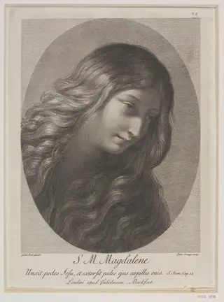 The Magdalen, by Dominico Cunego, 1750