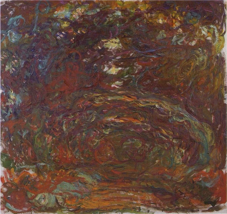 The Path under the Rose Trees, detail