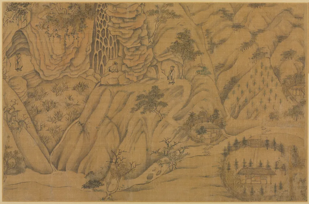 Dwelling in the Longmian ("Sleeping Dragon") Mountains, by Li Gonglin, unspecified