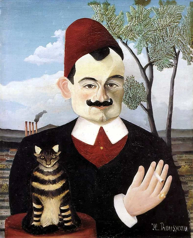 Portrait of Monsieur X (Pierre Loti), detail