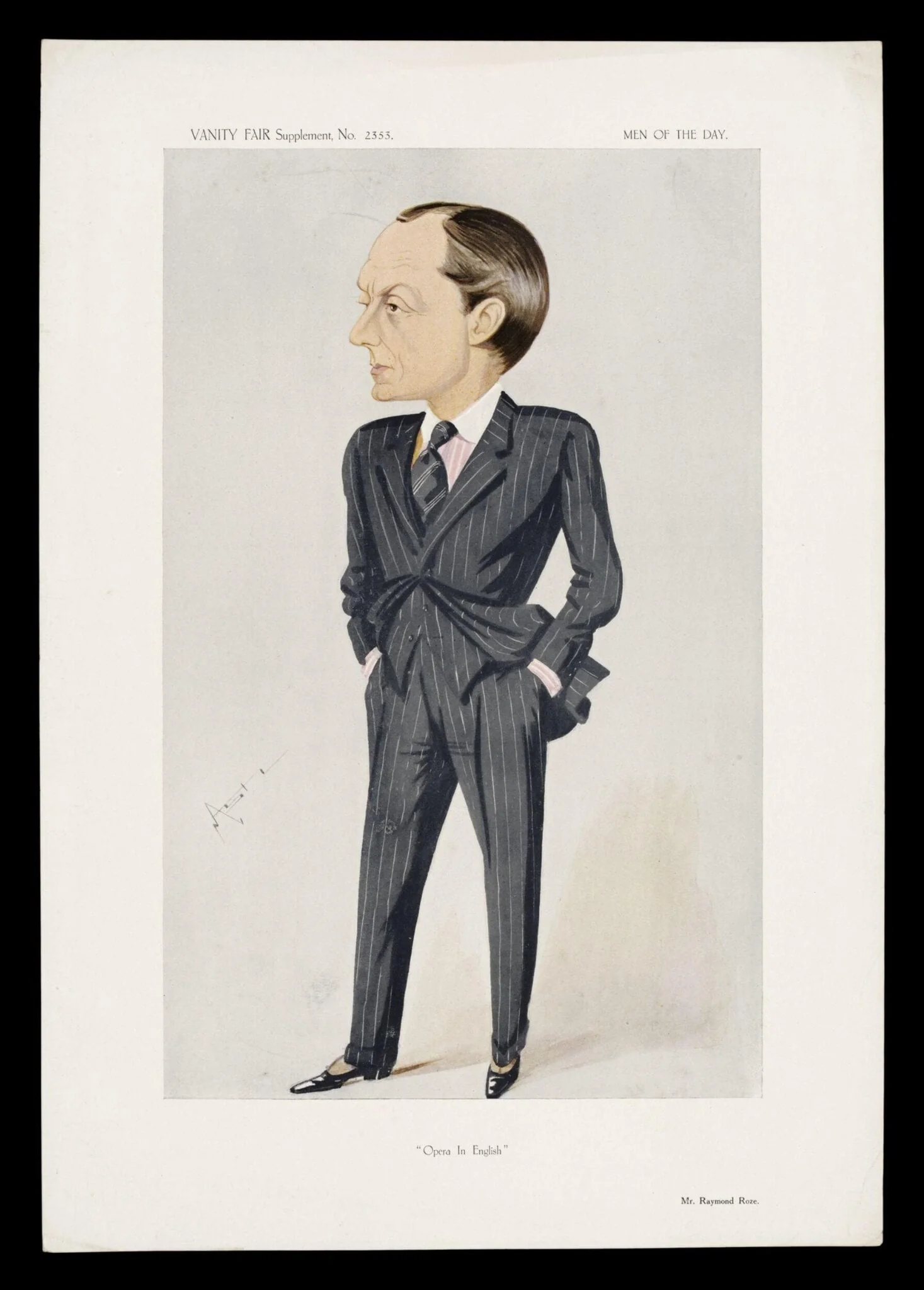 H Beard Print Collection, detail