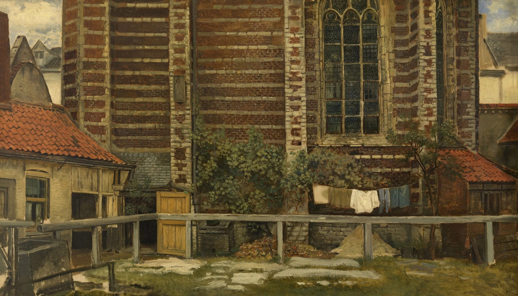 The Chapel of Grace in Antwerp, detail