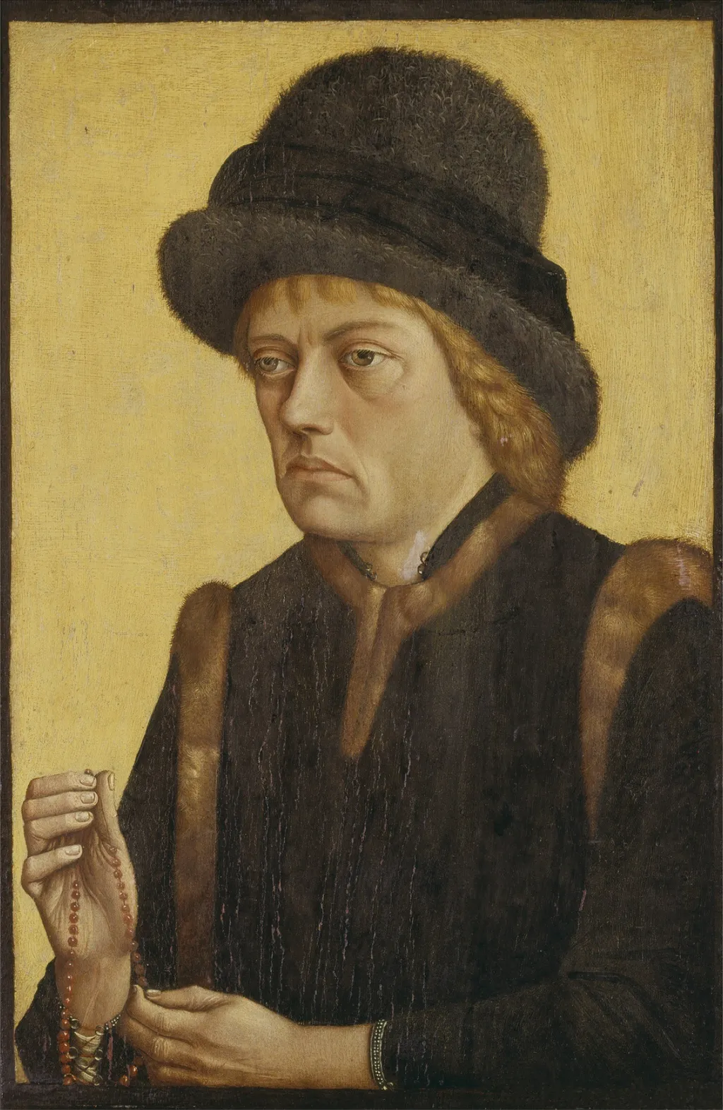 Portrait of Sigismund of Tyrol, by Master of the Mornauer Portrait, unspecified, 1470