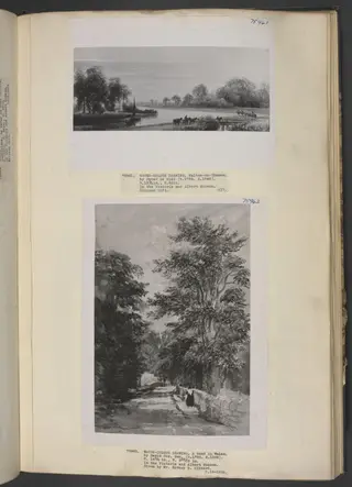 Walton-on-Thames, by Peter De Wint, watercolor, 1844