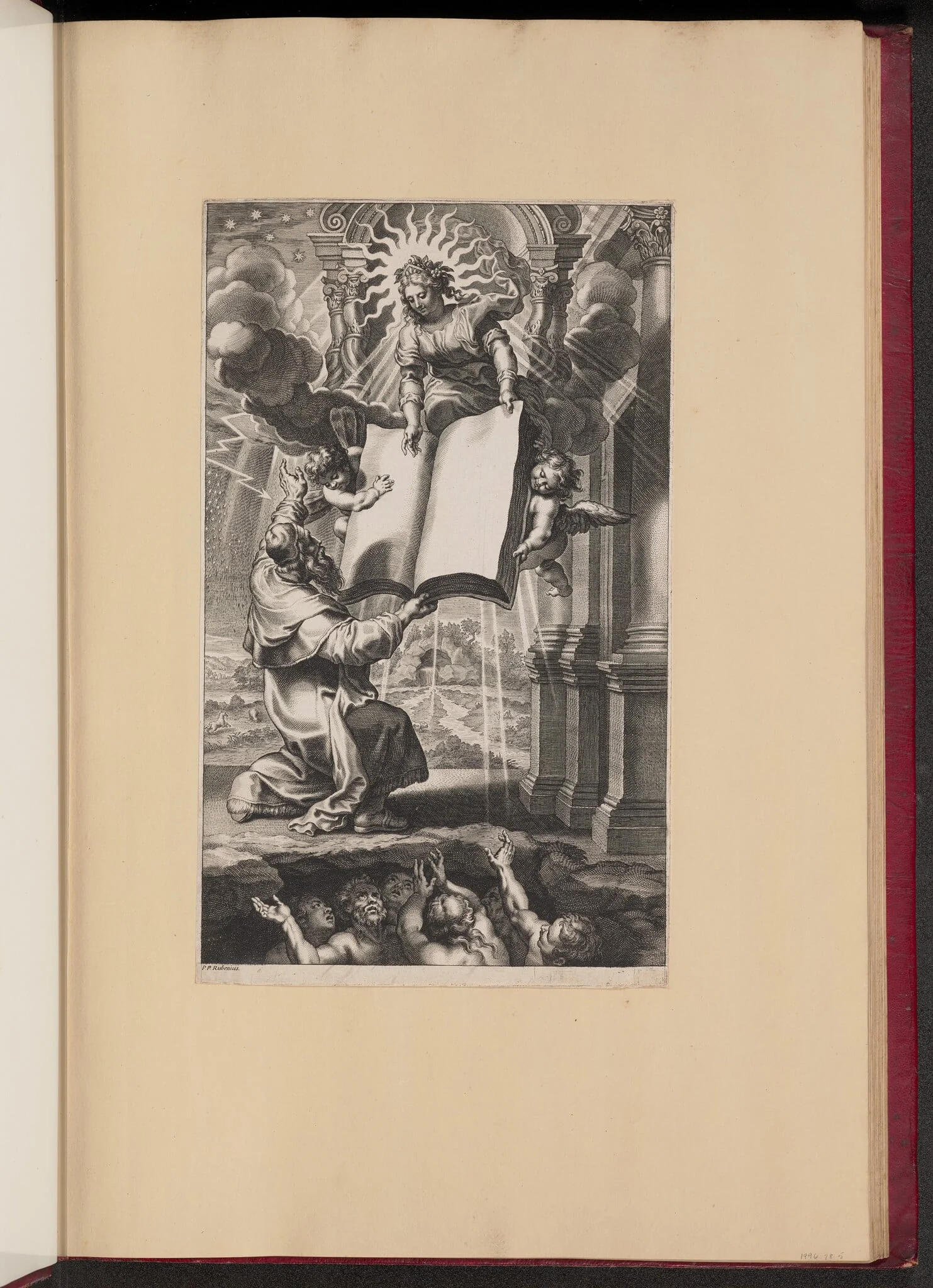 Title Page for Olivier Boonaerts' "In Ecclesiasticvm Commentarivs...", detail