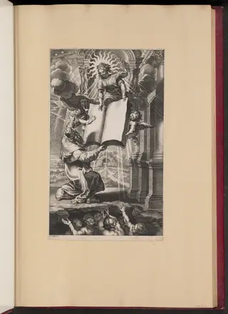 Title Page for Olivier Boonaerts' "In Ecclesiasticvm Commentarivs...", by Cornelis Galle I, ink, 1634