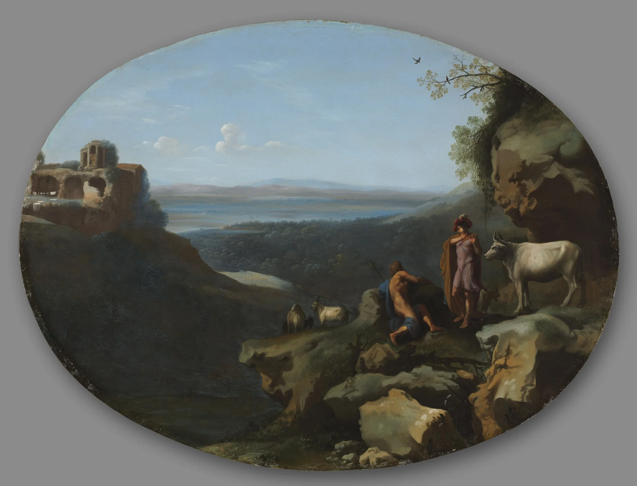 Mercury and Argus in a Landscape, detail