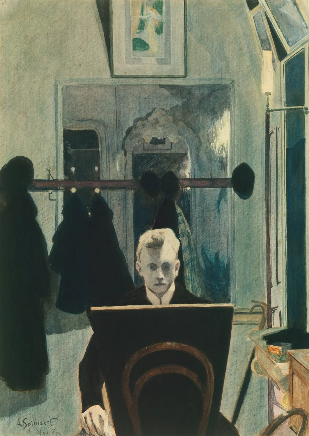 Self-Portrait, detail
