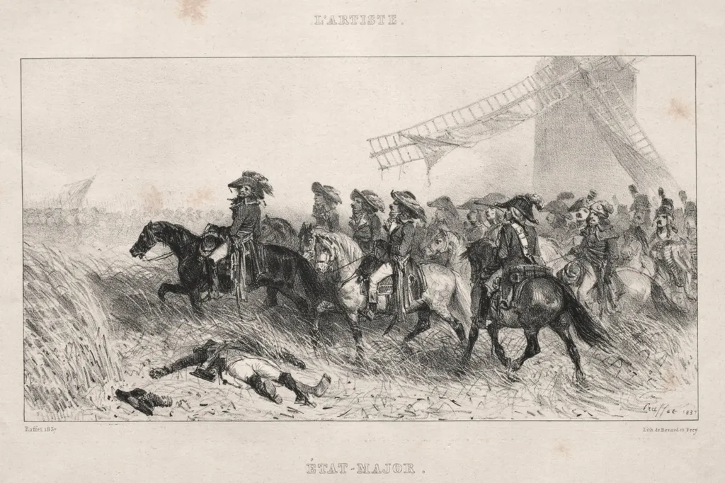 Untitled, by Auguste Raffet, 1837