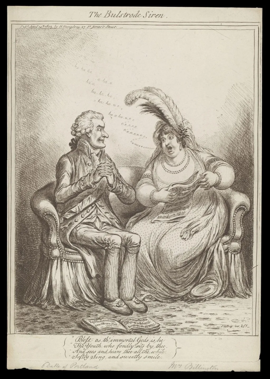 H Beard Print Collection, by James Gillray, 14