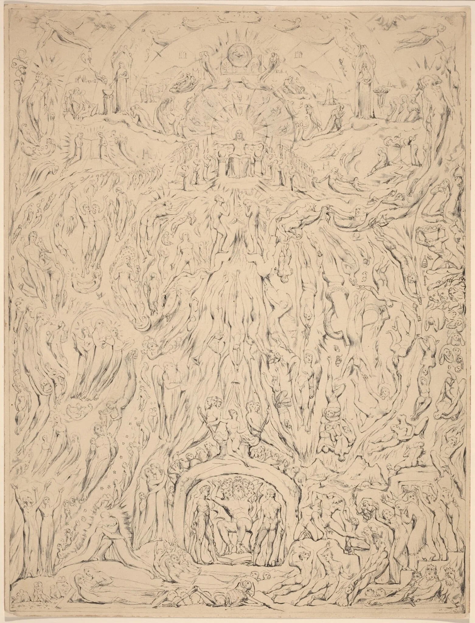 The Last Judgment, detail