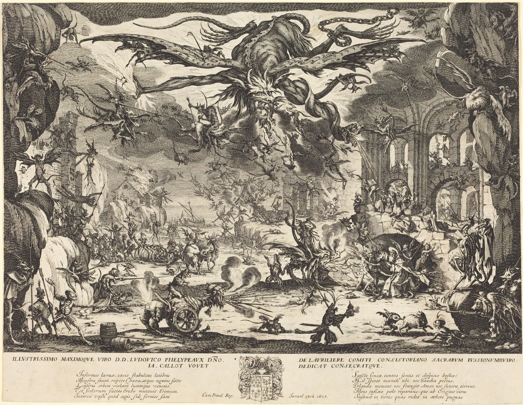 The Temptation of Saint Anthony [second version], detail