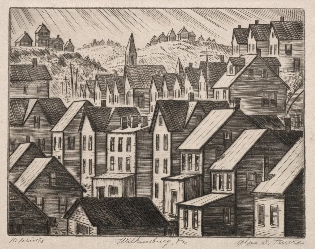 Wilkinsburg, Pennsylvania, by Alpo S. Tuura, 1928