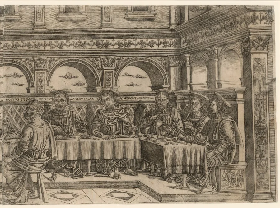 The Last Supper, detail