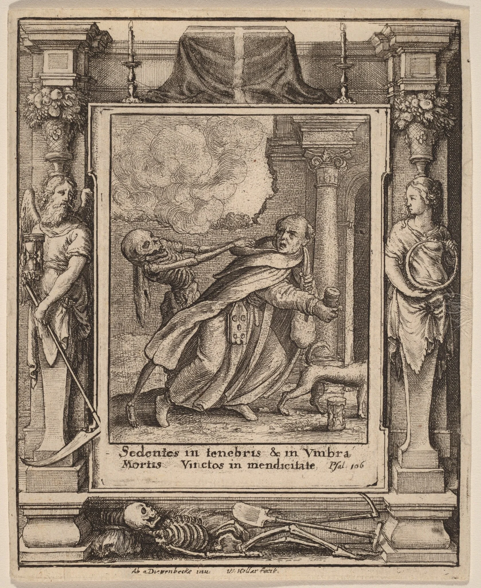 Monk, detail