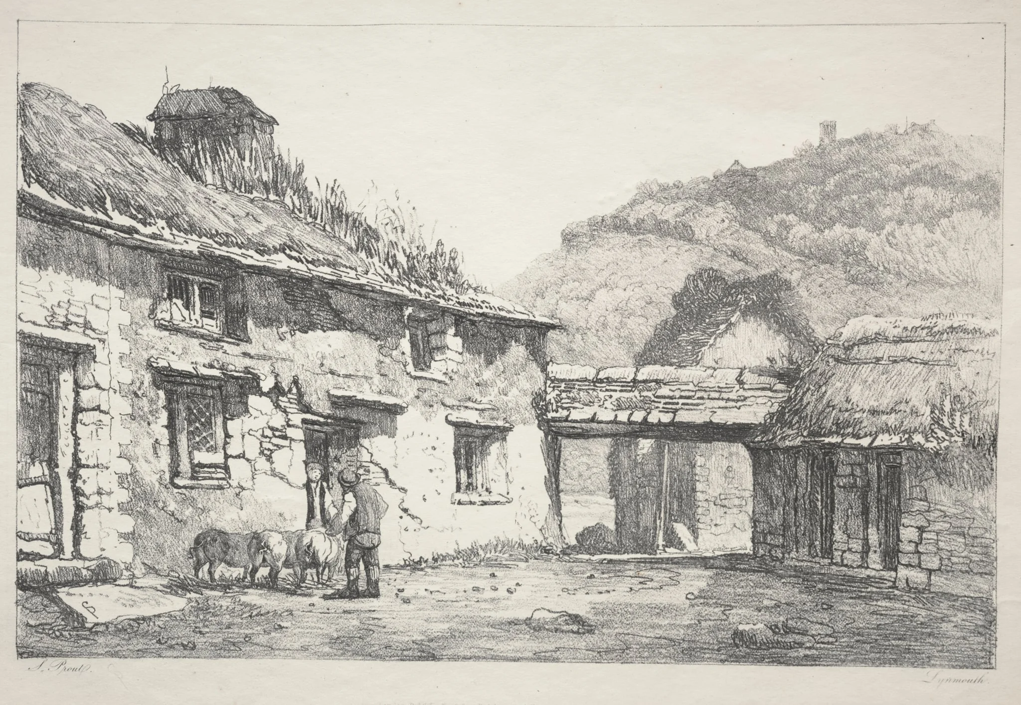 Lynmouth, detail