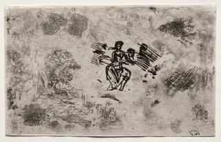 Study of a Seated Woman and other Sketches, by Claude Lorrain, 1632