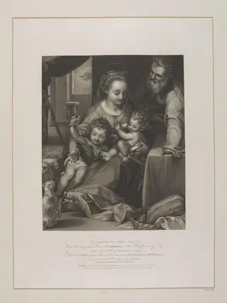 La Madonna Dell Gatto, by Anthony Cardon, 1802
