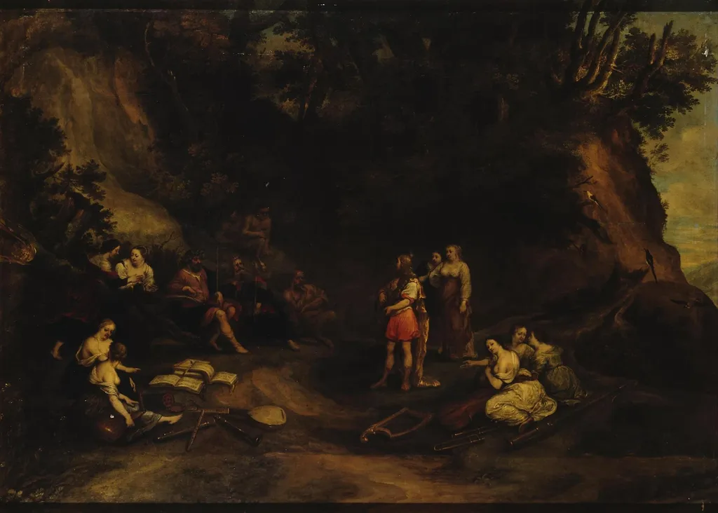 Midas's Judgement, by Hendrick van Balen the Elder, oil, 1617