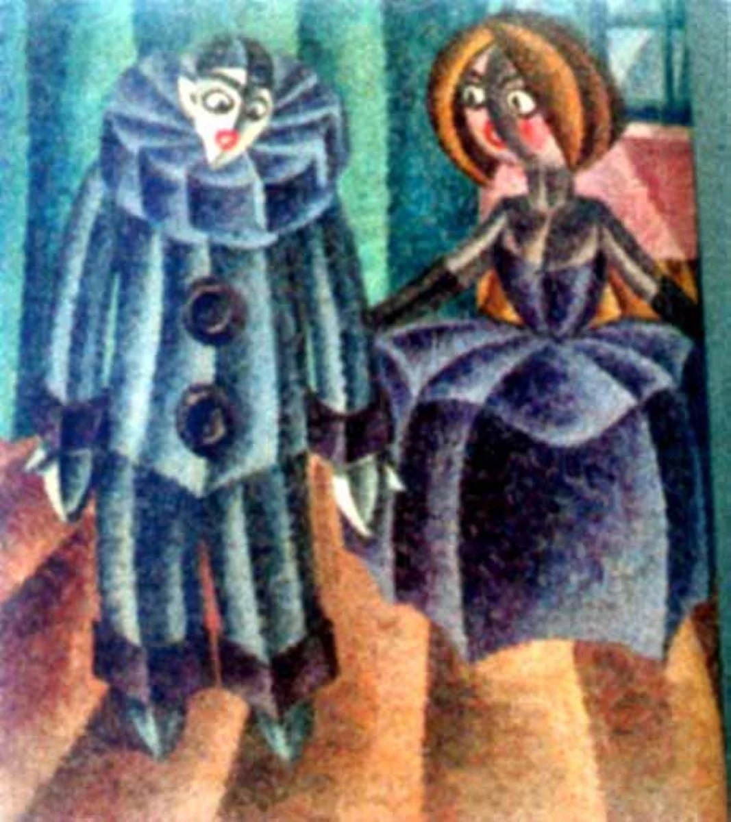 După bal (Păpuși), detail