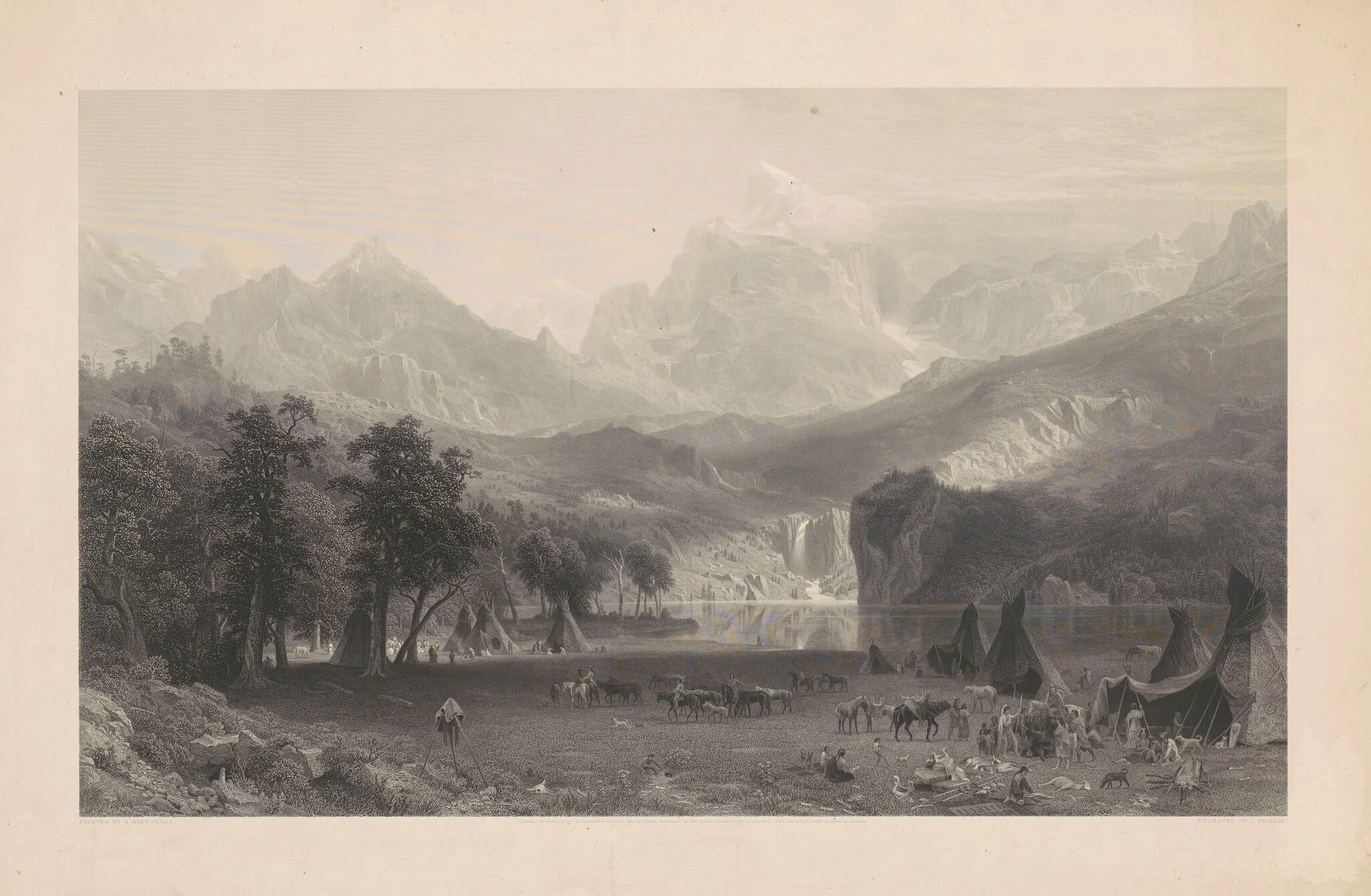 The Rocky Mountains, detail
