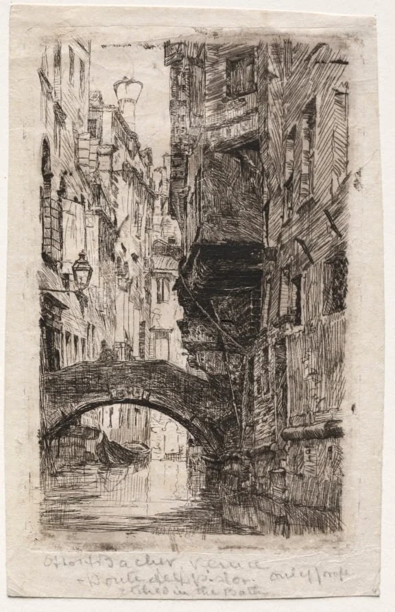 Ponte del Pistor, detail