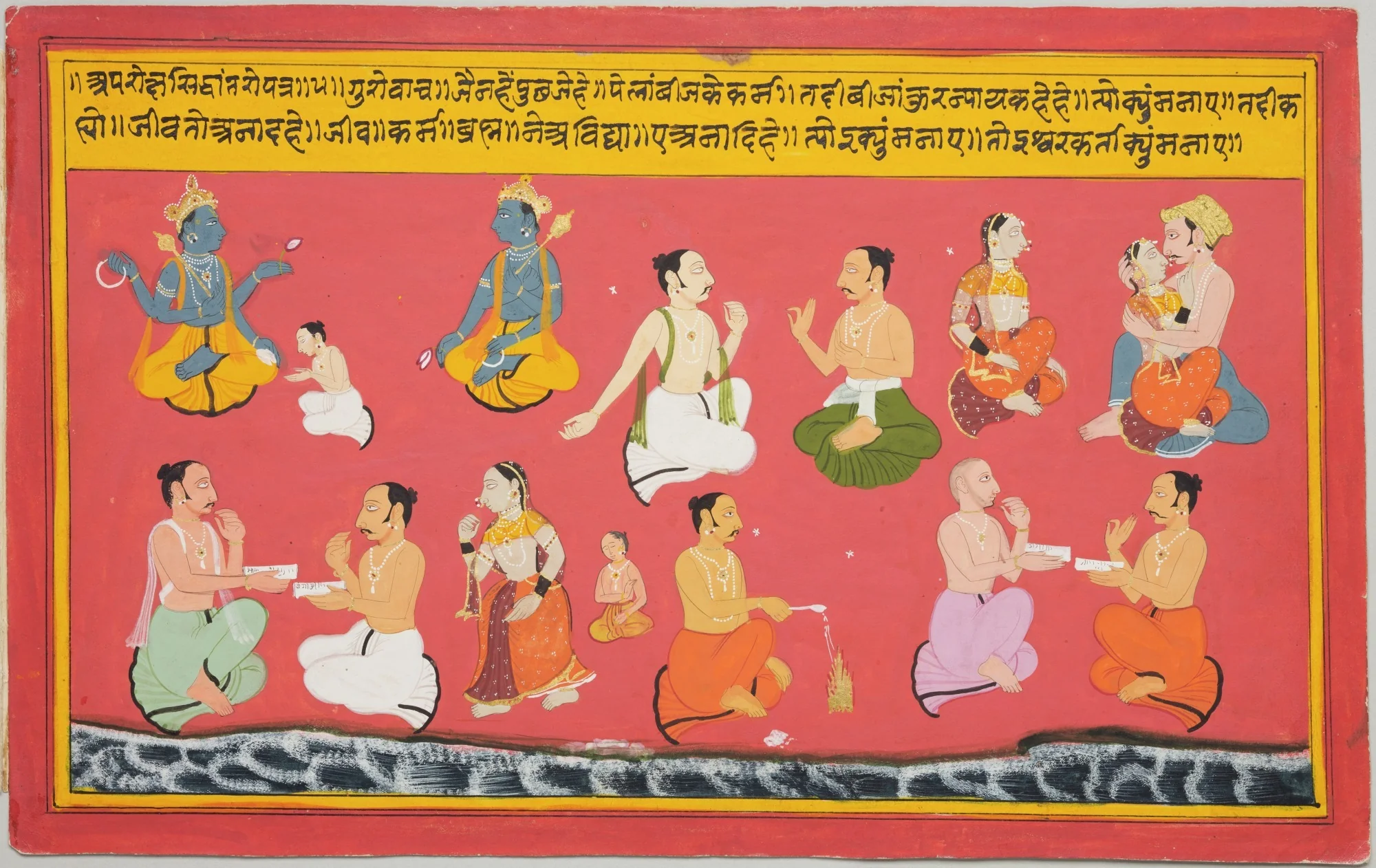 Worship of Hindu Deities (1 of 18), detail
