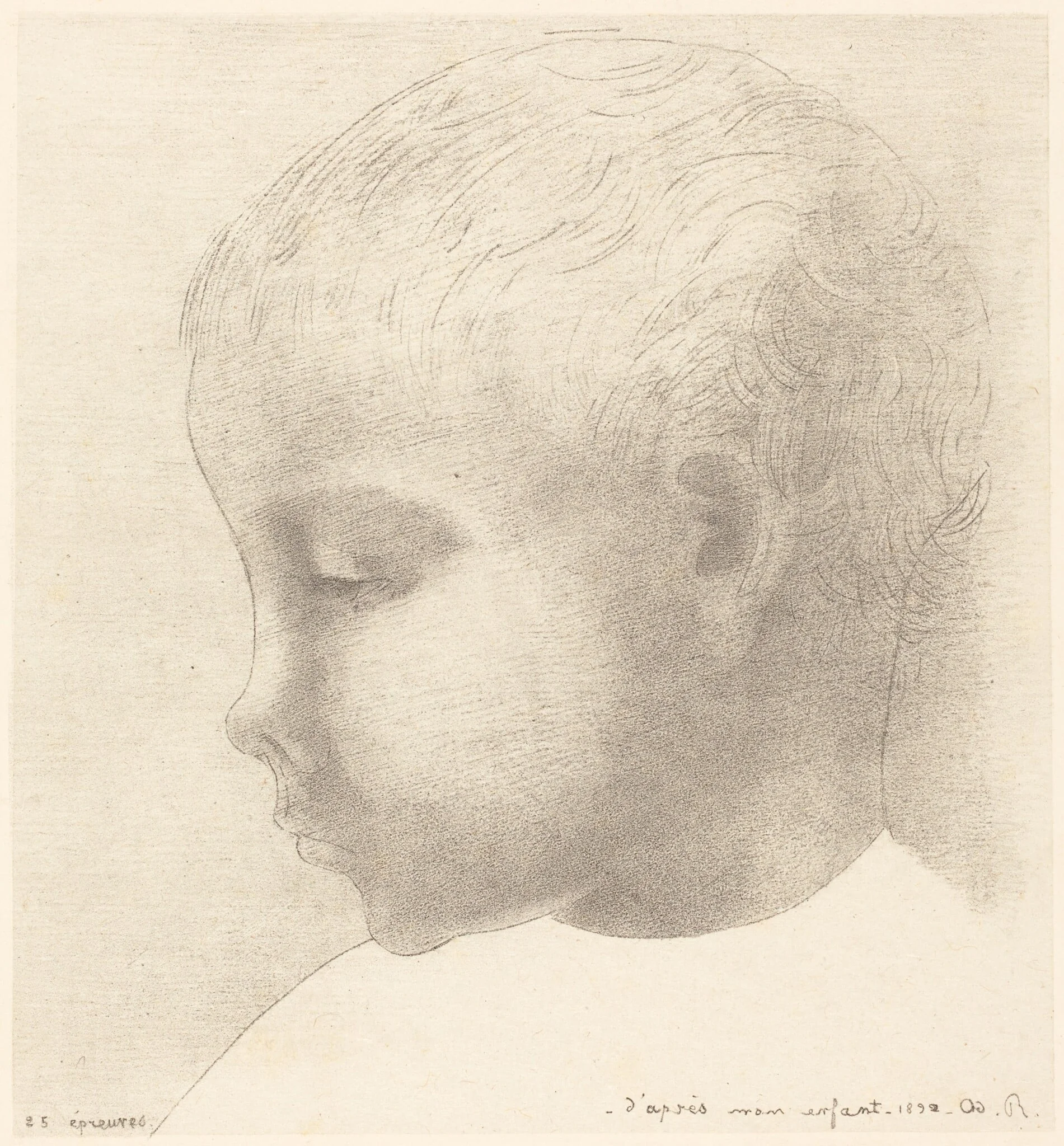Mon Enfant (My Child), detail