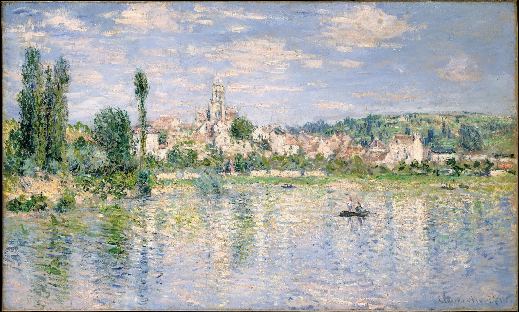 Vétheuil in Summer, detail