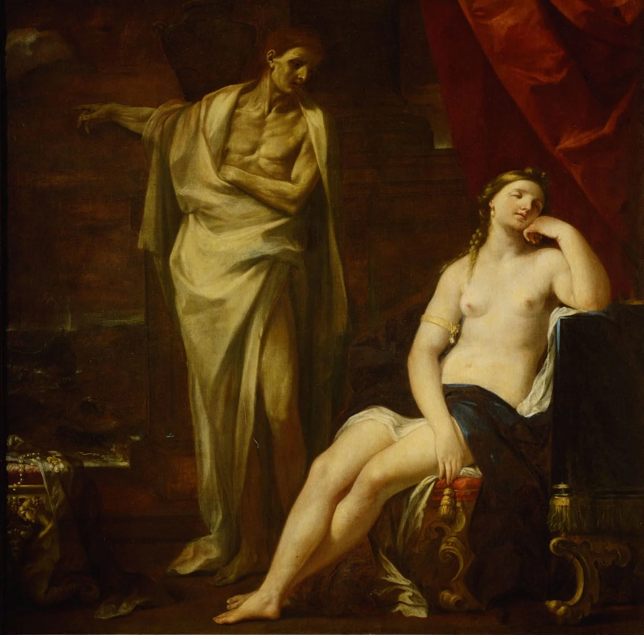 Traum der Dido, detail