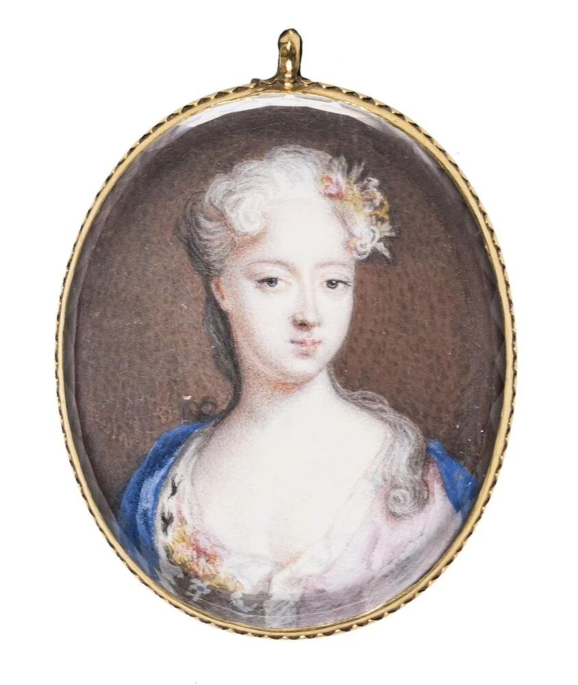 Wilhelmine Charlotte, Princess of Hessen-Cassel, detail